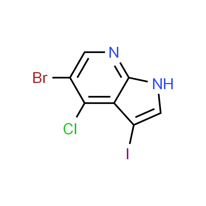 5-Bromo-4-chloro-3-iodo-1H-pyrrolo[2,3-b]pyridine