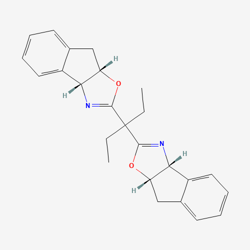 (3AR,3a'R,8aS,8a'S)-2,2'-(pentane-3,3-diyl)bis(8,8a-dihydro-3aH-indeno[1,2-d]oxazole)
