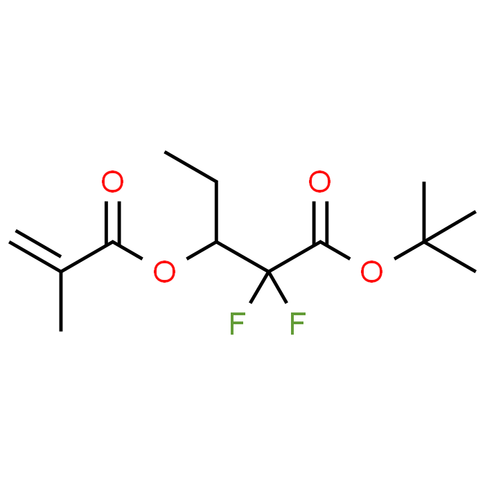 tert-Butyl 2,2-difluoro-3-(methacryloyloxy)pentanoate - Achmem