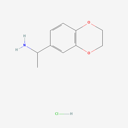 1-(2,3-Dihydrobenzo[b][1,4]dioxin-6-yl)ethanamine hydrochloride