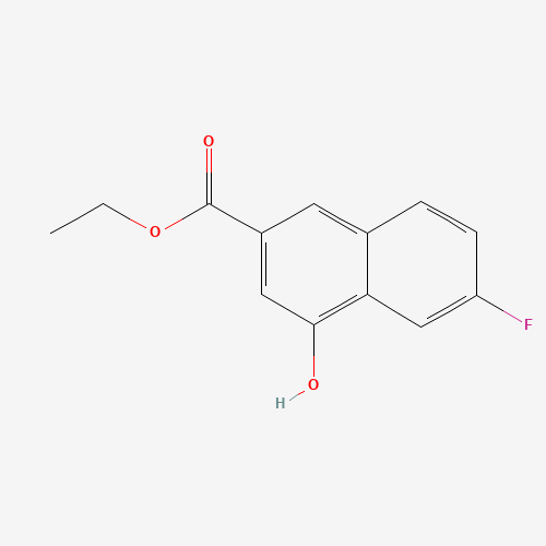 Ethyl 6-fluoro-4-hydroxy-2-naphthoate