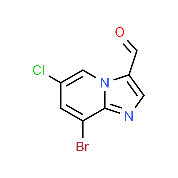 8-Bromo-6-chloroimidazo[1,2-a]pyridine-3-carbaldehyde