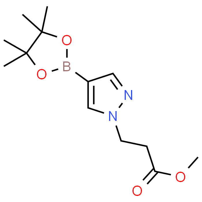 Methyl 3-(4-(4,4,5,5-tetramethyl-1,3,2-dioxaborolan-2-yl)-1H-pyrazol-1-yl)propanoate