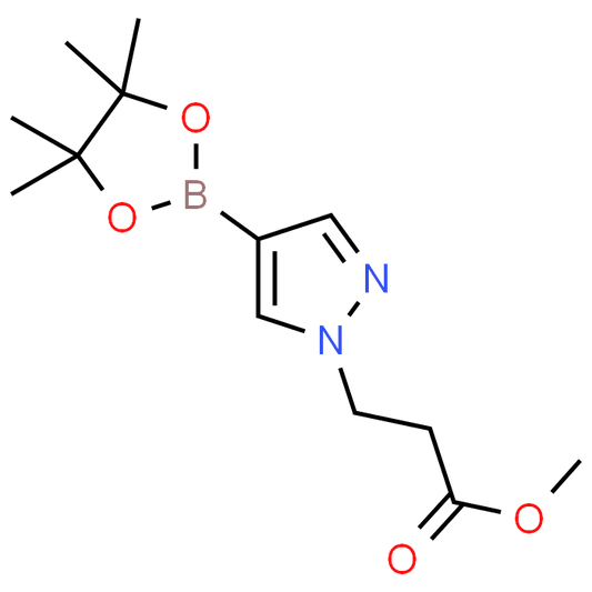 Methyl 3-(4-(4,4,5,5-tetramethyl-1,3,2-dioxaborolan-2-yl)-1H-pyrazol-1-yl)propanoate