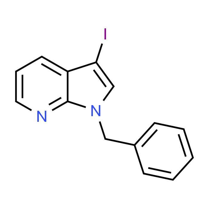 1-Benzyl-3-iodo-1H-pyrrolo[2,3-b]pyridine