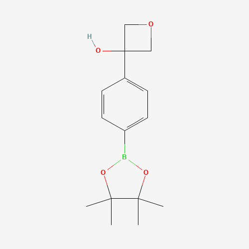 3-(4-(4,4,5,5-Tetramethyl-1,3,2-dioxaborolan-2-yl)phenyl)oxetan-3-ol