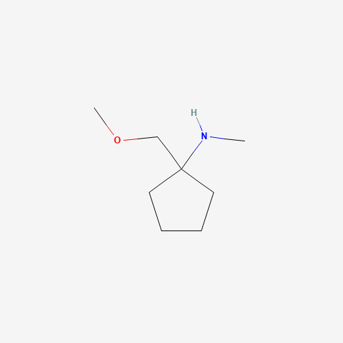 1-(Methoxymethyl)-N-methylcyclopentan-1-amine