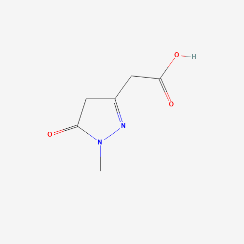 2-(1-Methyl-5-oxo-4,5-dihydro-1H-pyrazol-3-yl)acetic acid
