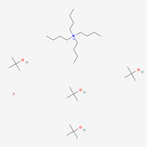 Tetrabutylammonium fluoride tetra-2-methylpropan-2-ol complex