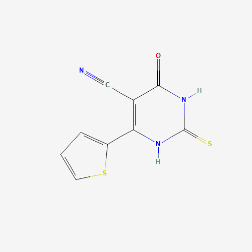 4-Hydroxy-2-mercapto-6-thien-2-ylpyrimidine-5-carbonitrile