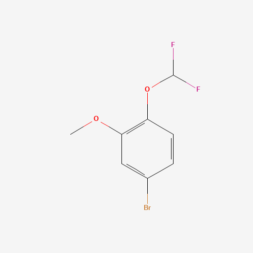 4-Bromo-1-(difluoromethoxy)-2-methoxybenzene
