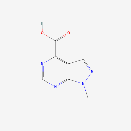 1-Methyl-1H-pyrazolo[3,4-d]pyrimidine-4-carboxylic acid