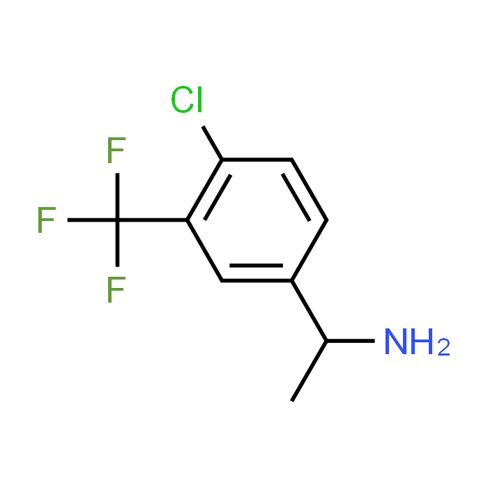 1-(4-Chloro-3-(trifluoromethyl)phenyl)ethanamine