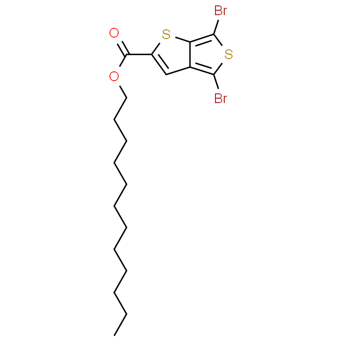 Dodecyl 4,6-dibromothieno[3,4-b]thiophene-2-carboxylate