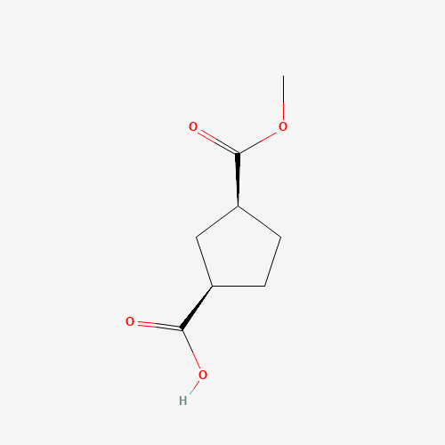(1R,3S)-3-(Methoxycarbonyl)cyclopentanecarboxylic acid