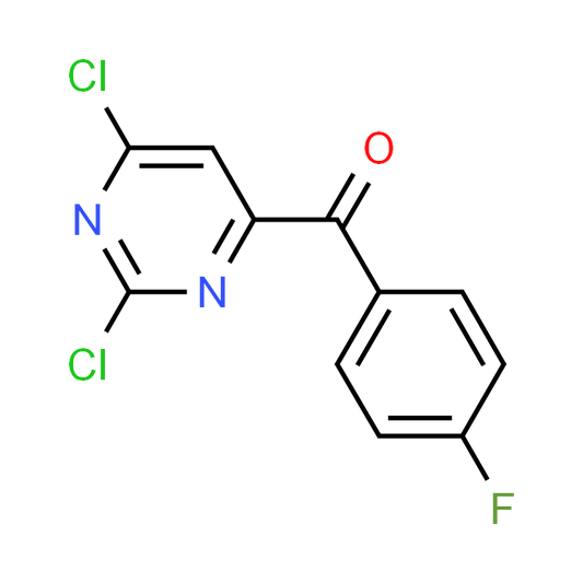 (2,6-Dichloropyrimidin-4-yl)-(4-fluorophenyl)methanone