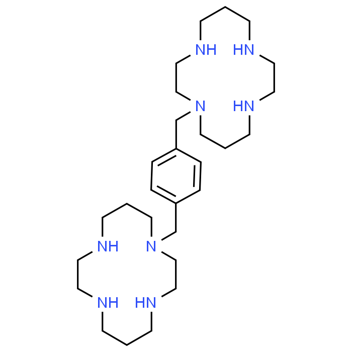 1,4-Bis((1,4,8,11-tetraazacyclotetradecan-1-yl)methyl)benzene