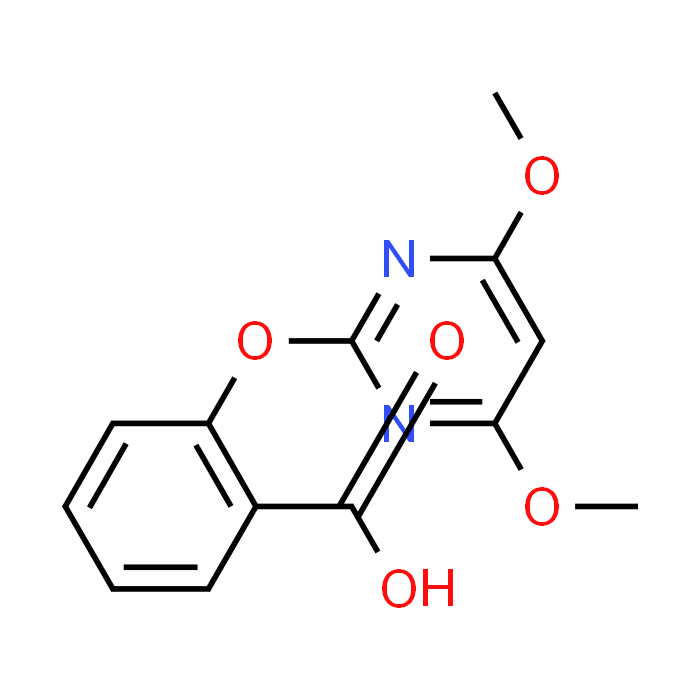 2-((4,6-Dimethoxypyrimidin-2-yl)oxy)benzoic acid