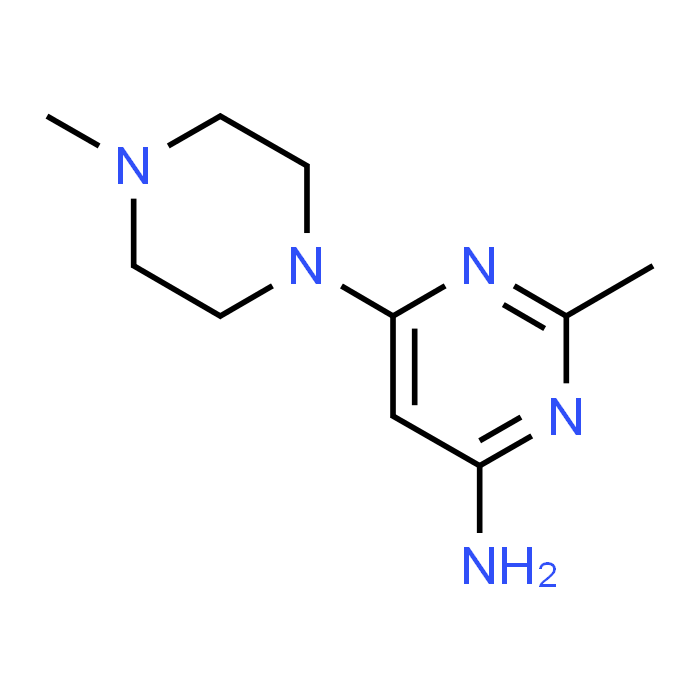 2-Methyl-6-(4-methylpiperazin-1-yl)pyrimidin-4-amine - Achmem