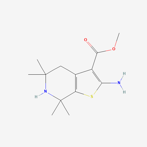 Methyl 2-amino-5,5,7,7-tetramethyl-4,5,6,7-tetrahydrothieno[2,3-c]pyridine-3-carboxylate