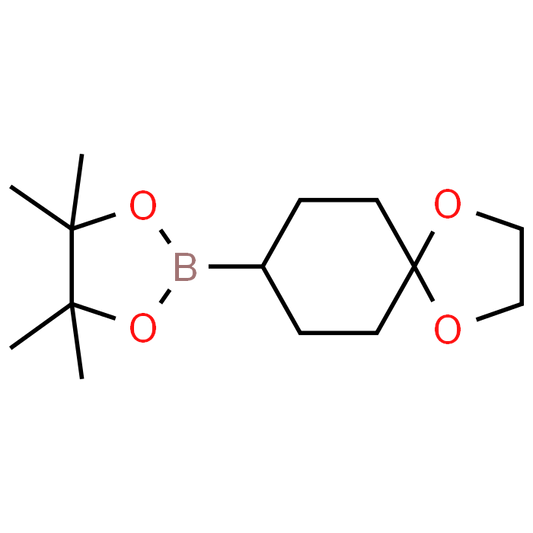 4,4,5,5-Tetramethyl-2-(1,4-dioxaspiro[4.5]decan-8-yl)-1,3,2-dioxaborolane