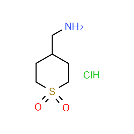 4-(Aminomethyl)tetrahydro-2H-thiopyran 1,1-dioxide hydrochloride