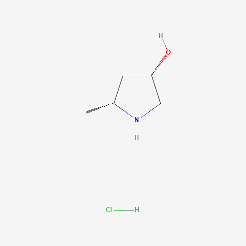(3S,5R)-5-Methylpyrrolidin-3-ol hydrochloride