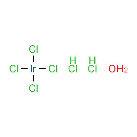 Dihydrogen hexachloroiridate(IV) xhydrate (Chunks or pellets)