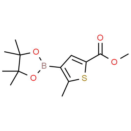 Methyl 5-methyl-4-(4,4,5,5-tetramethyl-1,3,2-dioxaborolan-2-yl)thiophene-2-carboxylate