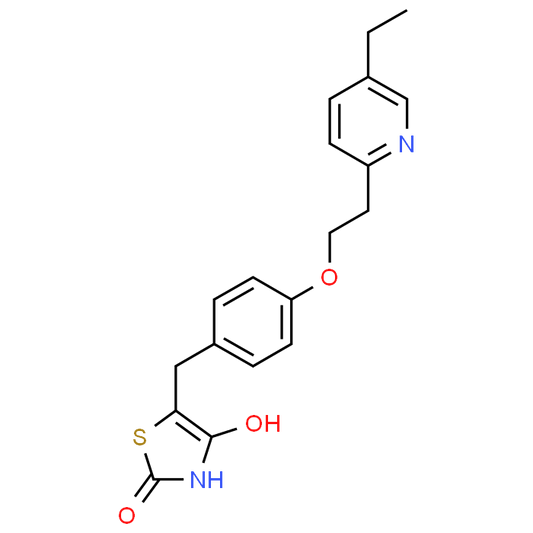 5-(4-(2-(5-Ethylpyridin-2-yl)ethoxy)benzyl)thiazolidine-2,4-dione