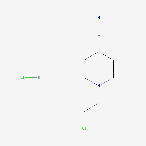 1-(2-Chloroethyl)piperidine-4-carbonitrile hydrochloride