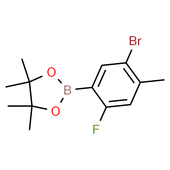 2-(5-Bromo-2-fluoro-4-methylphenyl)-4,4,5,5-tetramethyl-1,3,2-dioxaborolane