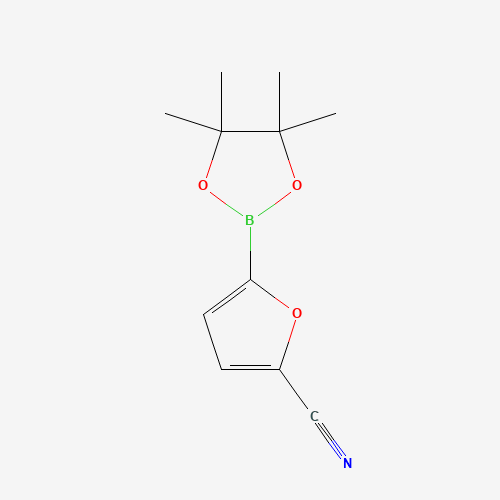 5-(4,4,5,5-Tetramethyl-1,3,2-dioxaborolan-2-yl)furan-2-carbonitrile