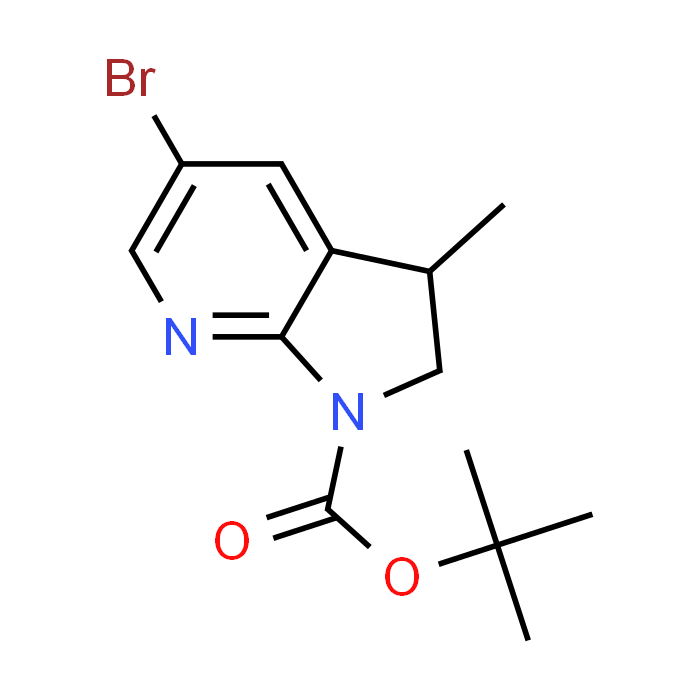 tert-Butyl 5-bromo-3-methyl-2,3-dihydro-1H-pyrrolo[2,3-b]pyridine-1-carboxylate