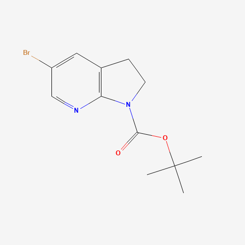 tert-Butyl 5-bromo-2,3-dihydro-1H-pyrrolo[2,3-b]pyridine-1-carboxylate