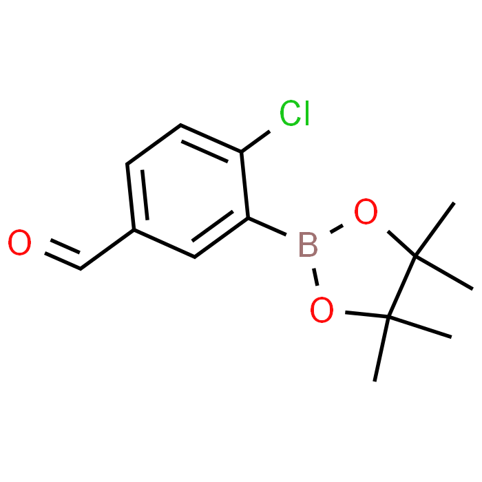 4-Chloro-3-(4,4,5,5-tetramethyl-1,3,2-dioxaborolan-2-yl)benzaldehyde