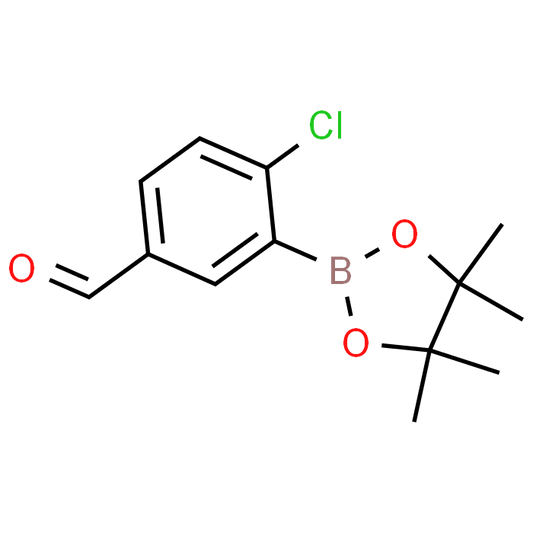 4-Chloro-3-(4,4,5,5-tetramethyl-1,3,2-dioxaborolan-2-yl)benzaldehyde