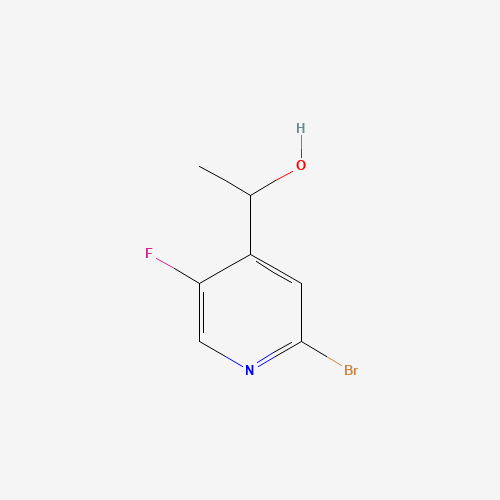 1-(2-Bromo-5-fluoropyridin-4-yl)ethan-1-ol