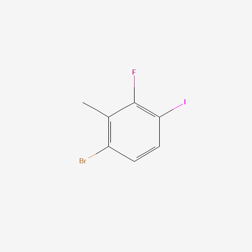 1-Bromo-3-fluoro-4-iodo-2-methylbenzene