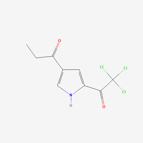 1-(5-(2,2,2-Trichloroacetyl)-1H-pyrrol-3-yl)propan-1-one