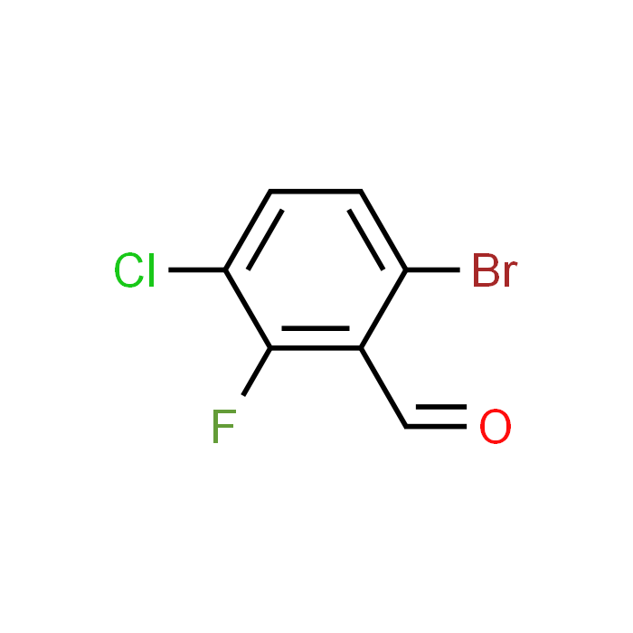 6-Bromo-3-chloro-2-fluorobenzaldehyde