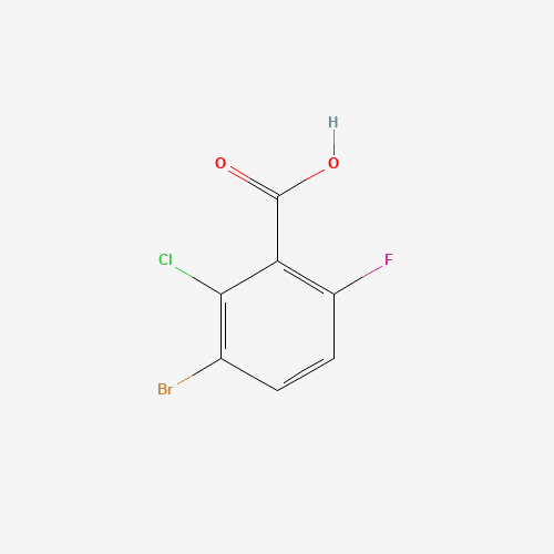 3-Bromo-2-chloro-6-fluorobenzoic acid