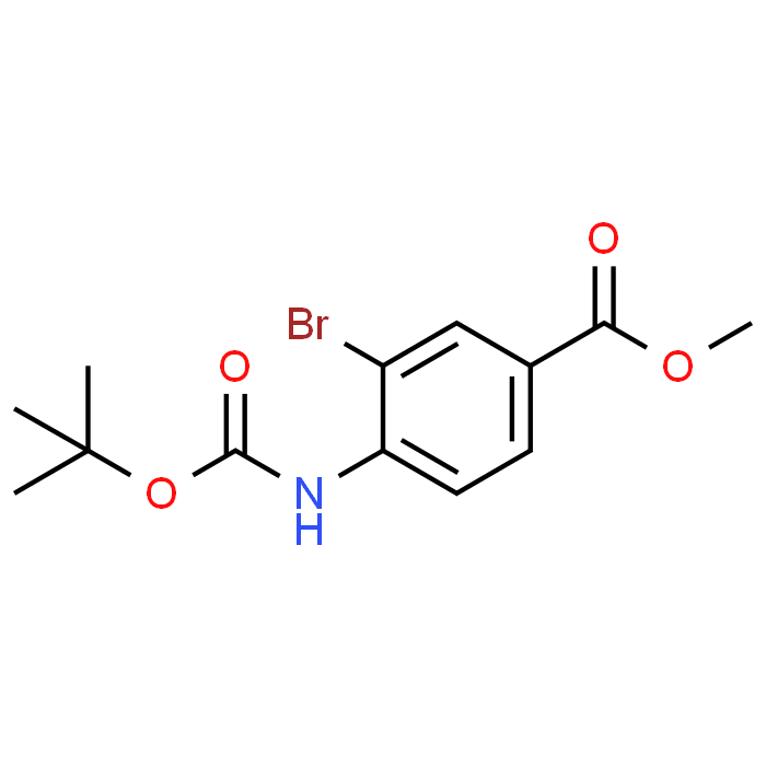 Methyl 3-bromo-4-((tert-butoxycarbonyl)amino)benzoate