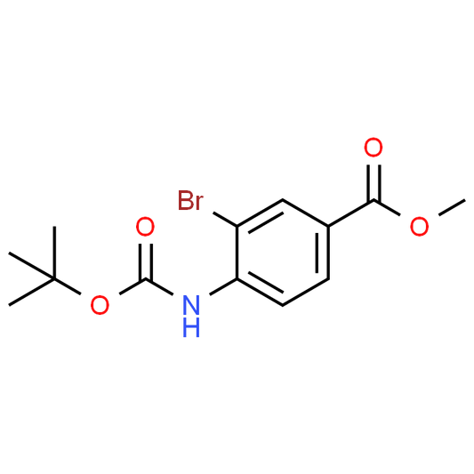 Methyl 3-bromo-4-((tert-butoxycarbonyl)amino)benzoate