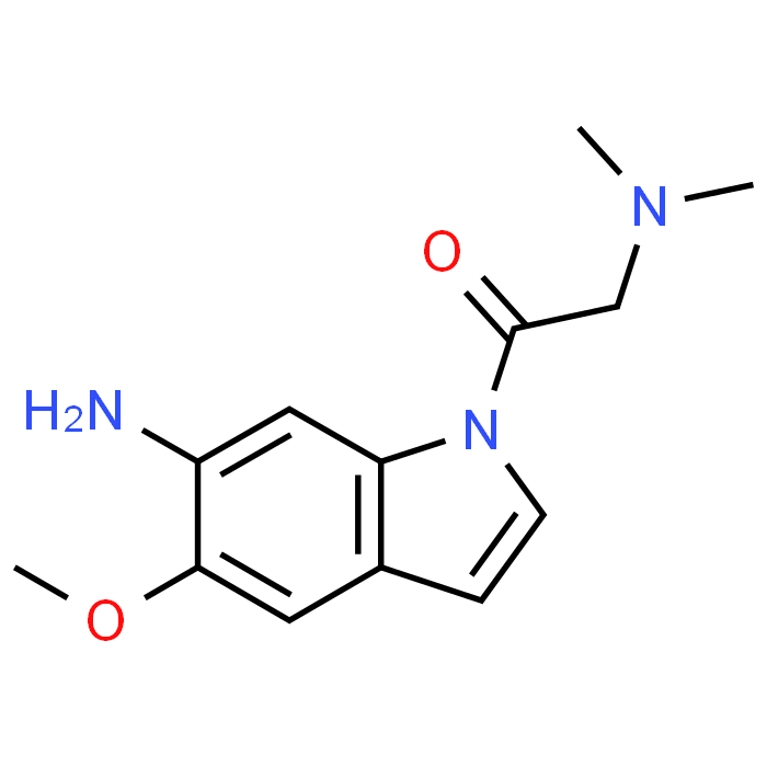 1-(6-Amino-5-methoxyindolin-1-yl)-2-(dimethylamino)ethanone