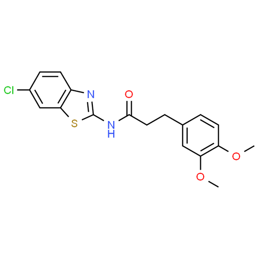 N-(6-Chlorobenzo[d]thiazol-2-yl)-3-(3,4-dimethoxyphenyl)propanamide