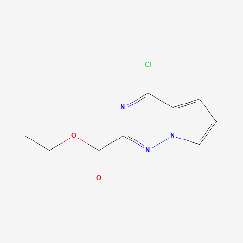 Ethyl 4-chloropyrrolo[2,1-f][1,2,4]triazine-2-carboxylate