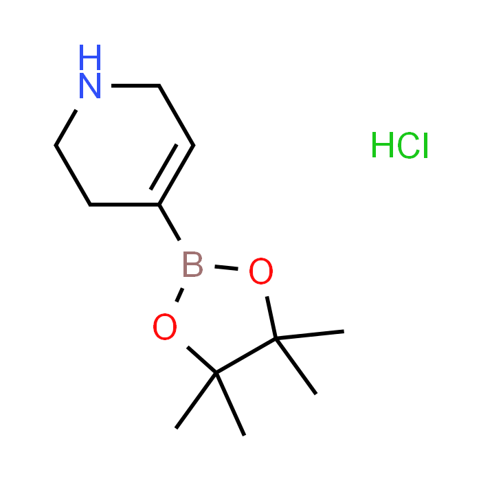 4-(4,4,5,5-Tetramethyl-1,3,2-dioxaborolan-2-yl)-1,2,3,6-tetrahydropyridine hydrochloride