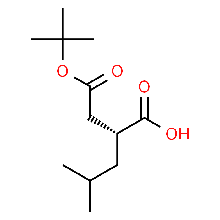 (R)-2-(2-(tert-Butoxy)-2-oxoethyl)-4-methylpentanoic acid