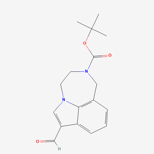 tert-Butyl 7-formyl-3,4-dihydro-[1,4]diazepino[6,7,1-hi]indole-2(1H)-carboxylate